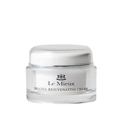 Le Mieux Bio Cell Rejuvenating Cream jar closeup showing silky moisture for daily hydration