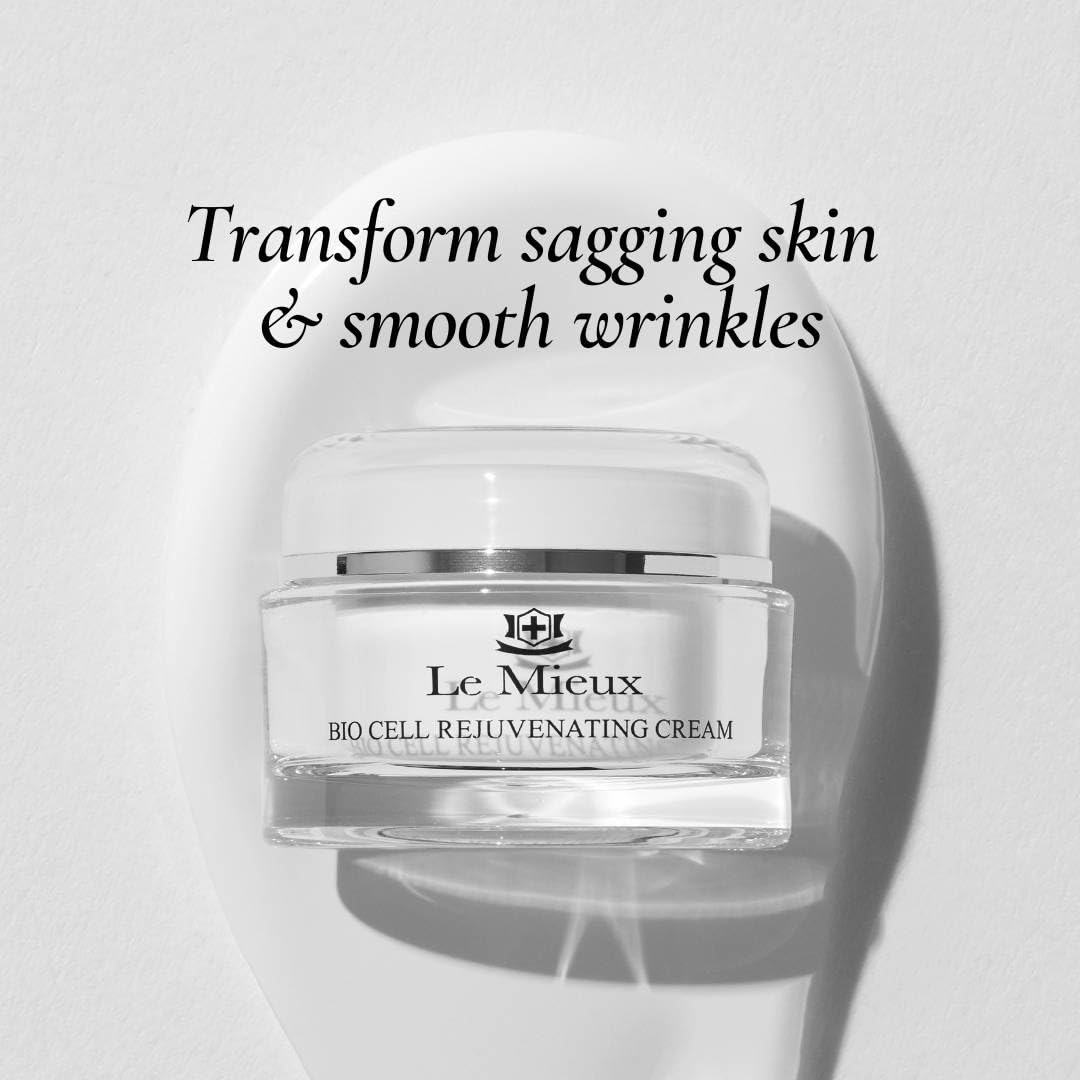 Oil-infused formula of Le Mieux Bio Cell Rejuvenating Cream with exotic oils