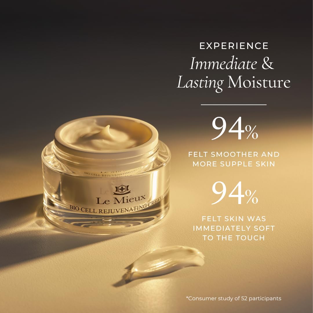 Blend of rose hip, argan, sacha inchi, squalane in Le Mieux cream