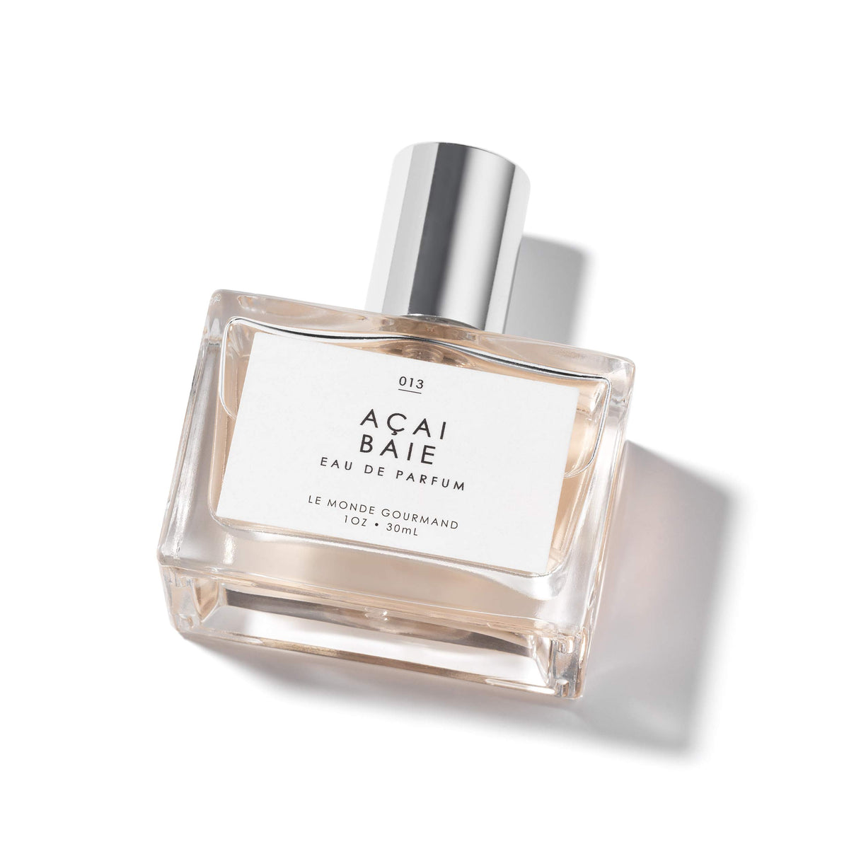Le Monde Gourmand Açai Baie EDP bottle shows warm vanilla and berry notes for daily wear