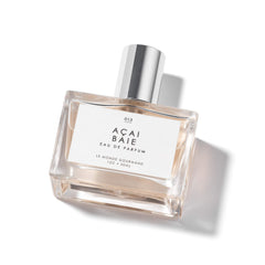 Le Monde Gourmand Açai Baie EDP bottle shows warm vanilla and berry notes for daily wear