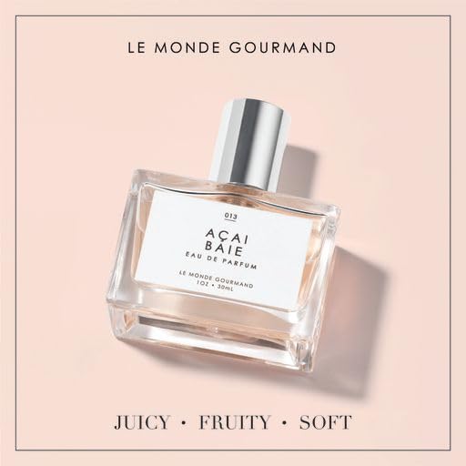 Le Monde Gourmand Açai Baie EDP muguet note adds a fresh floral lift