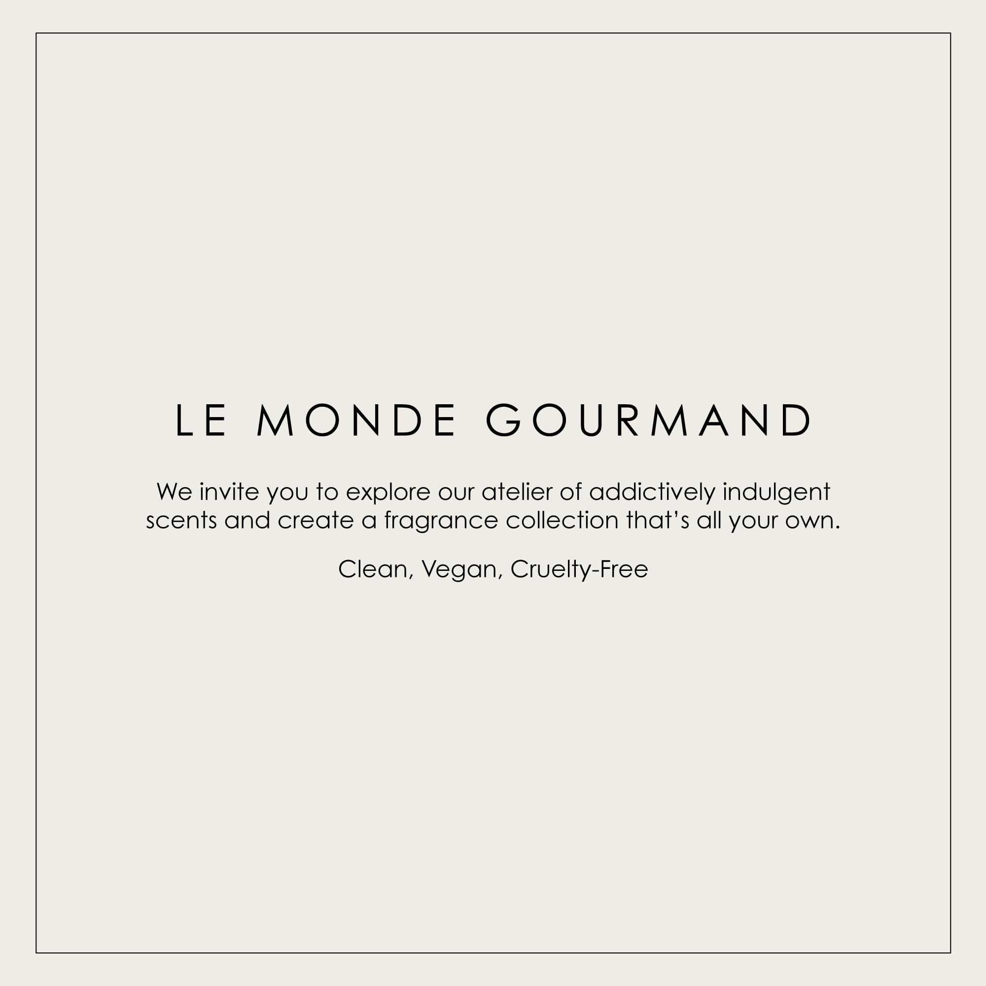 Le Monde Gourmand bedding spray close-up for 360 sensorial experience
