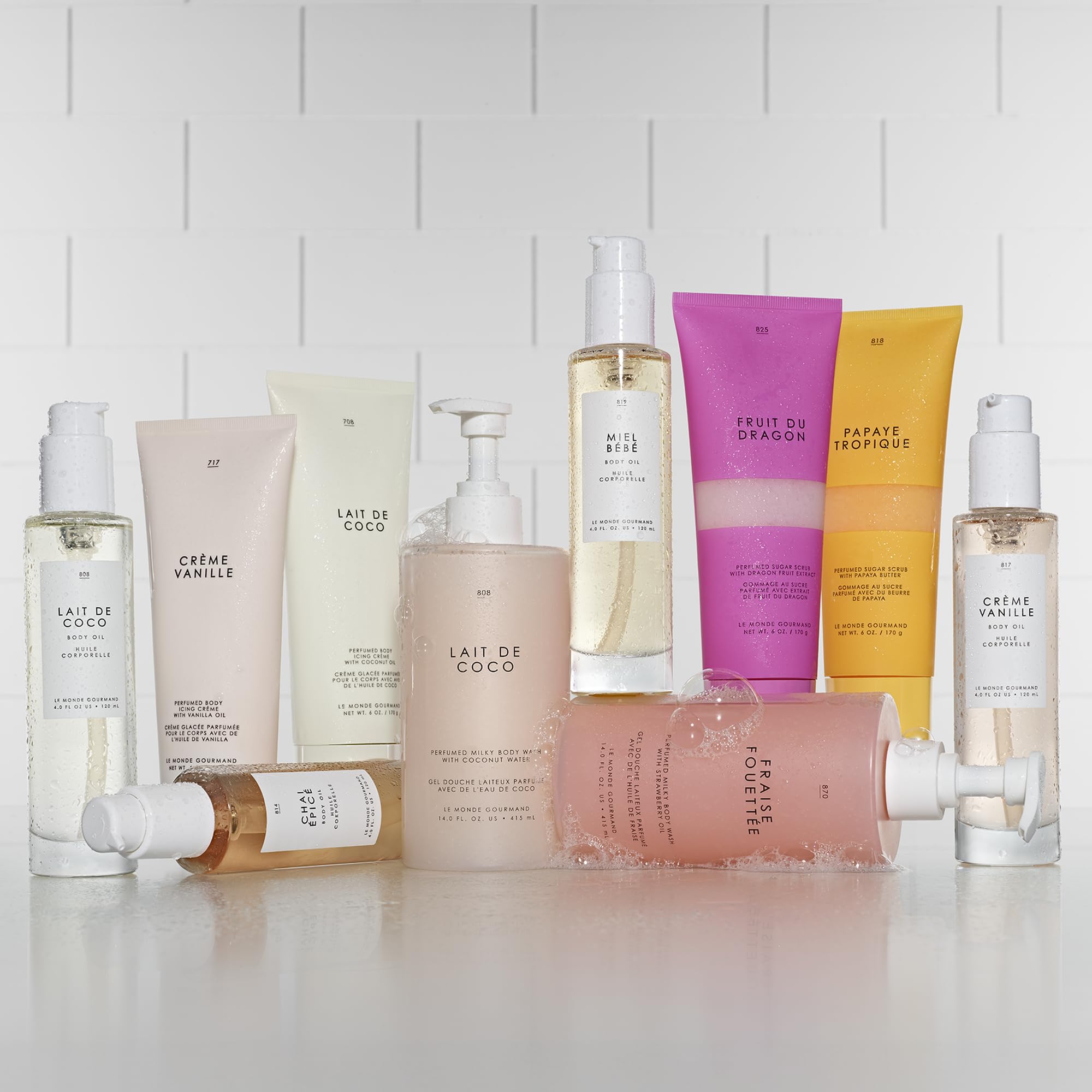 Le Monde Gourmand Chai Épicé oil vegan cruelty-free badge highlights ethical skincare.