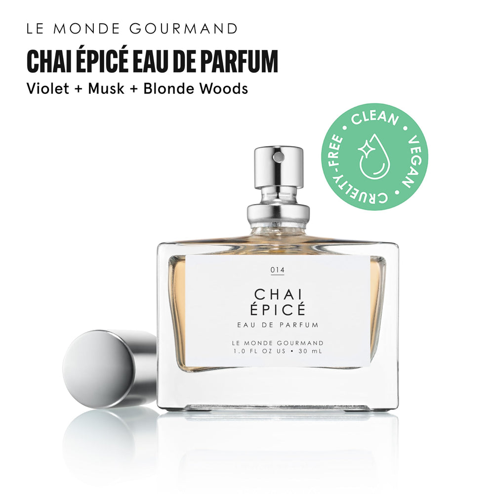 Le Monde Gourmand Chai Épicé Spray front view of the flacon