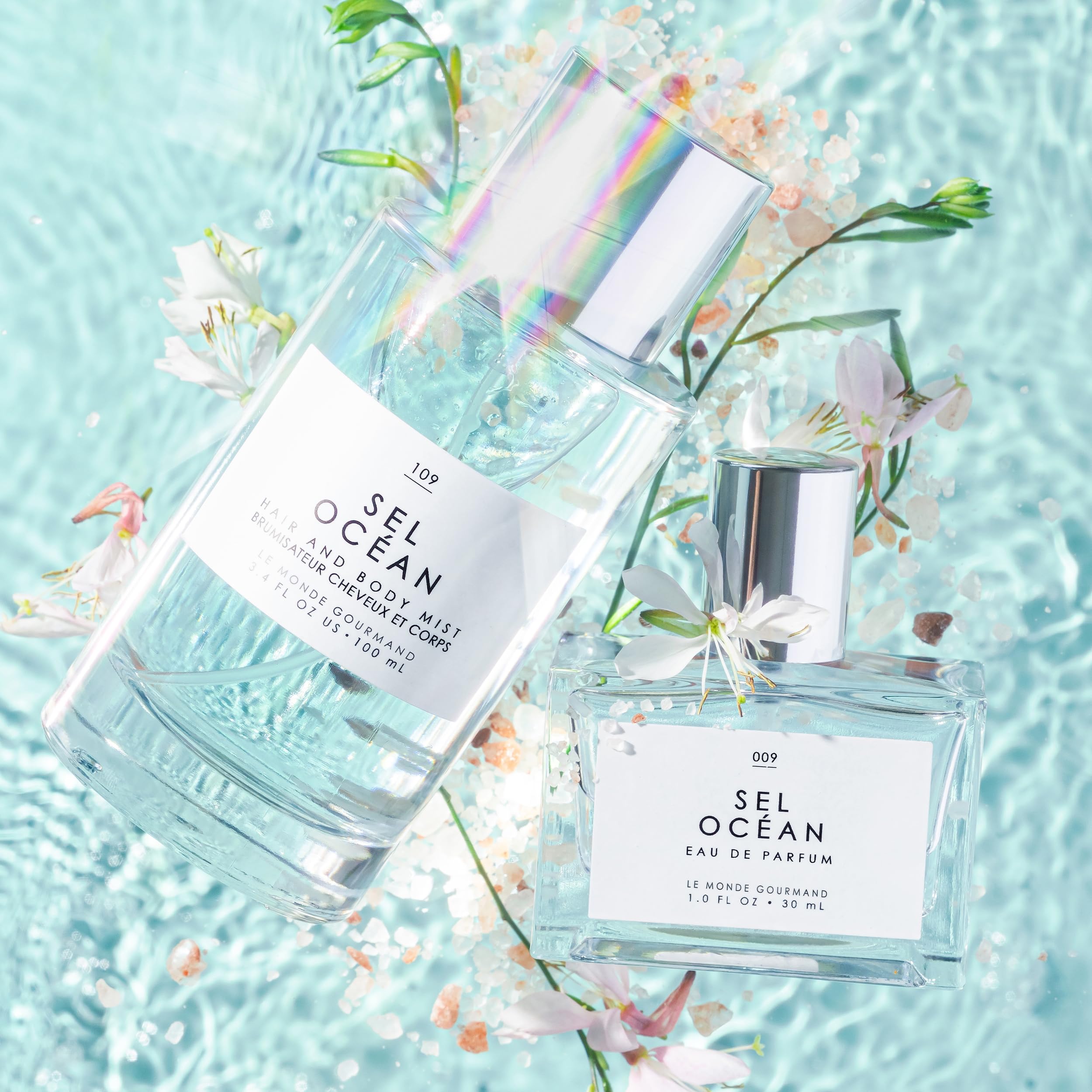 Le Monde Gourmand collection display shows cohesive fragrance wardrobe options