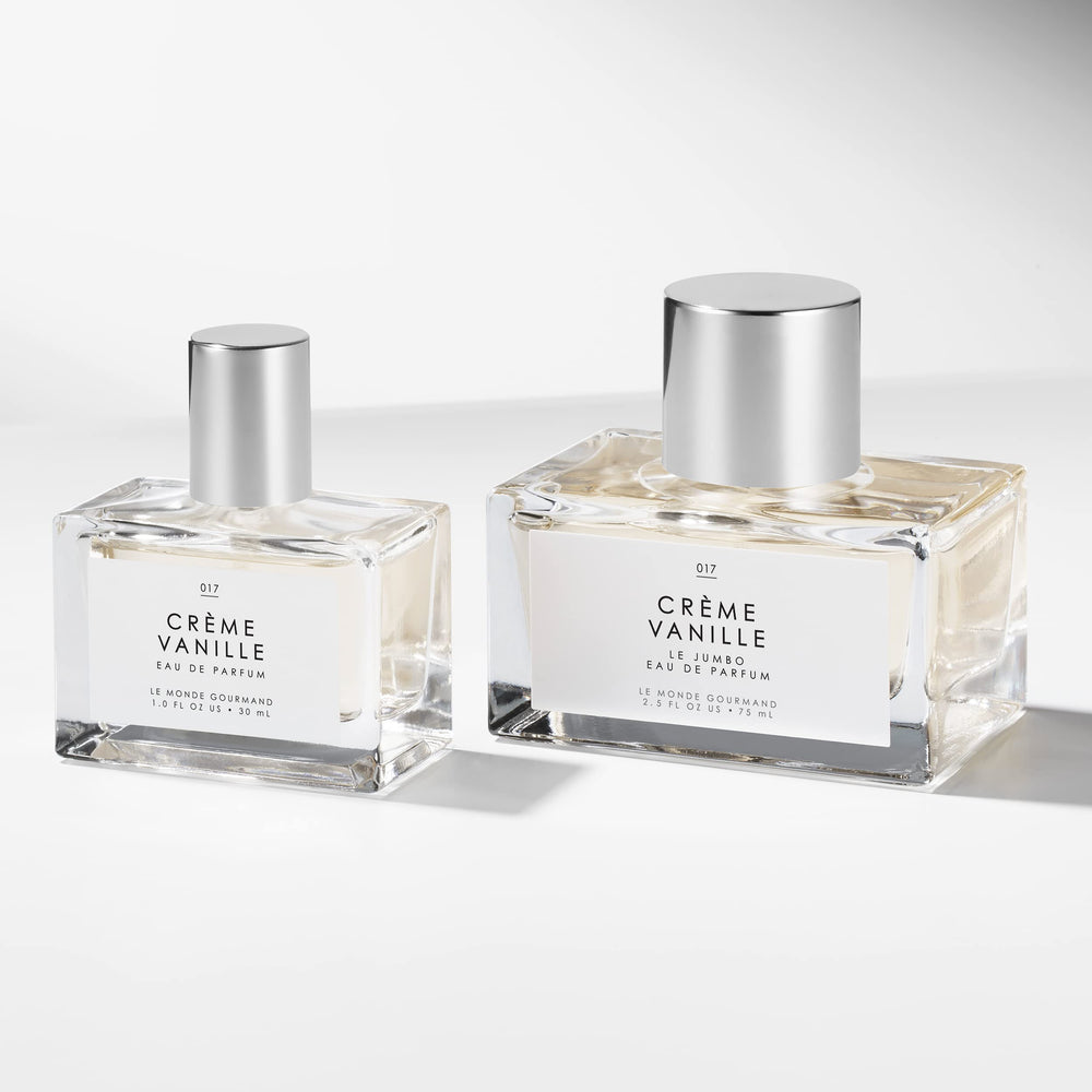 Le Monde Gourmand Crème Vanille pulse-points application shows targeted wear