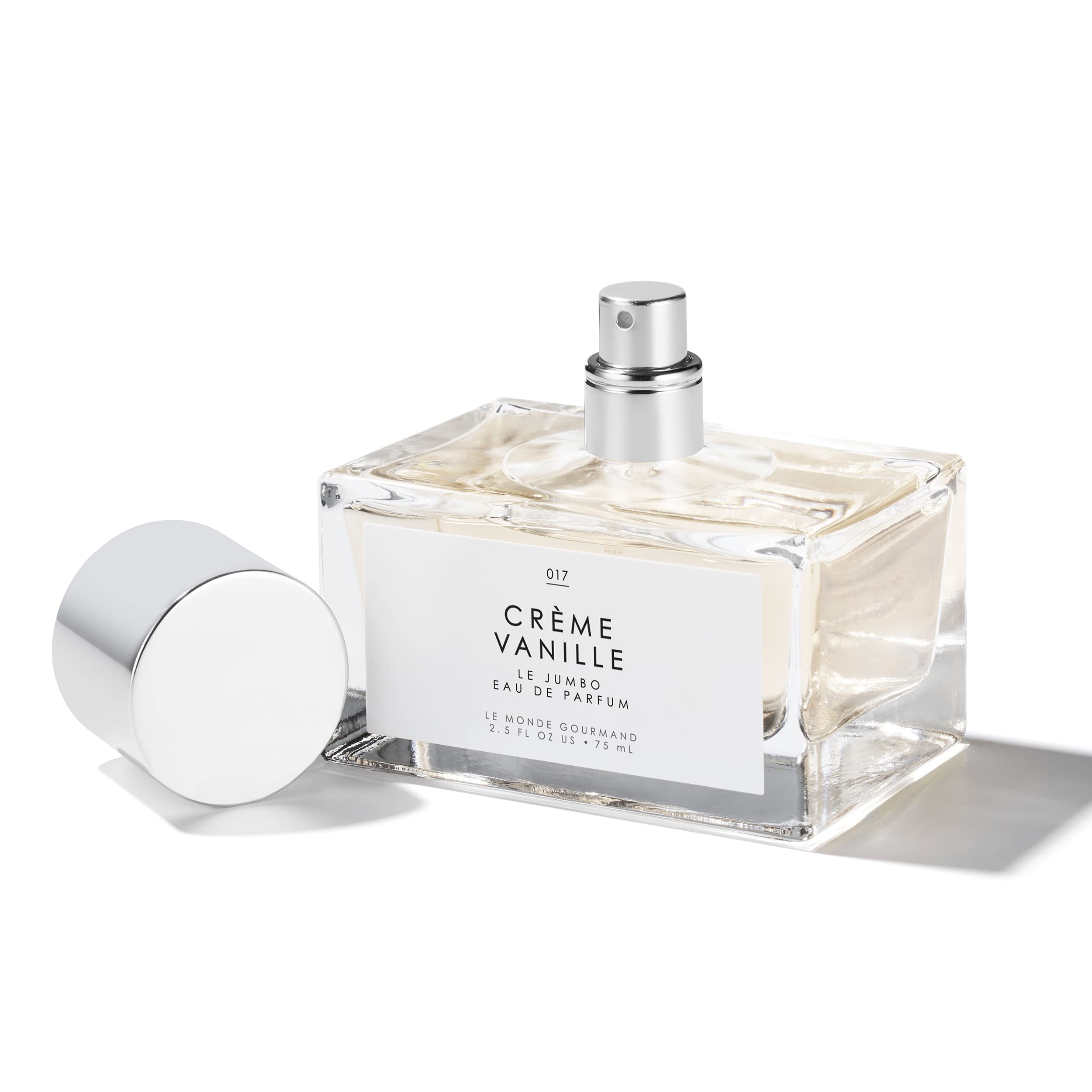 Le Monde Gourmand Crème Vanille notes display vanilla-apricot-jasmine visual for warmth