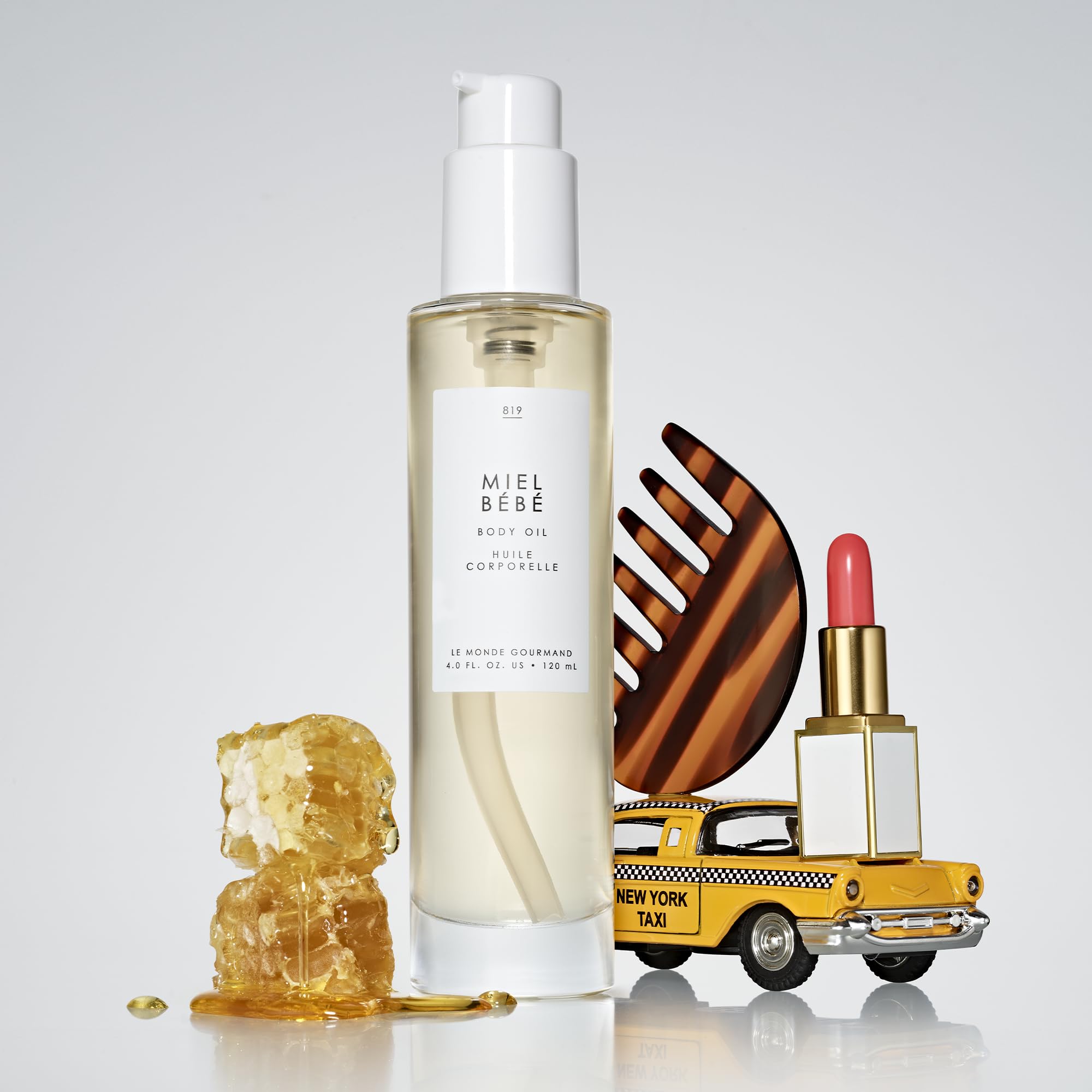 Le Monde Gourmand Miel Bébé floral sandalwood praline notes visual