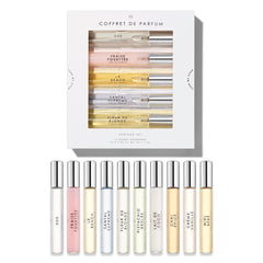 Le Monde Gourmand mini EDP bottles close-up, versatile scents for daily wear.