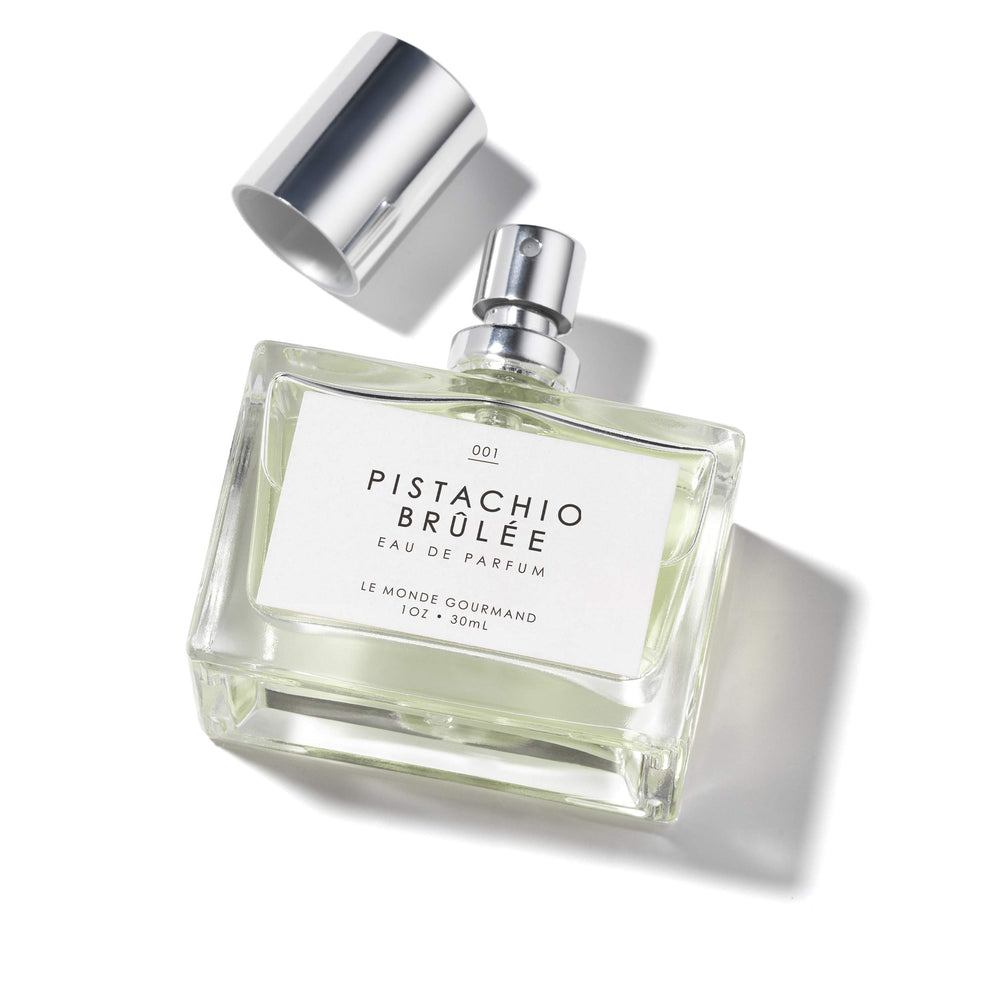 Layering Pistachio Brûlée with other Le Monde Gourmand scents for depth