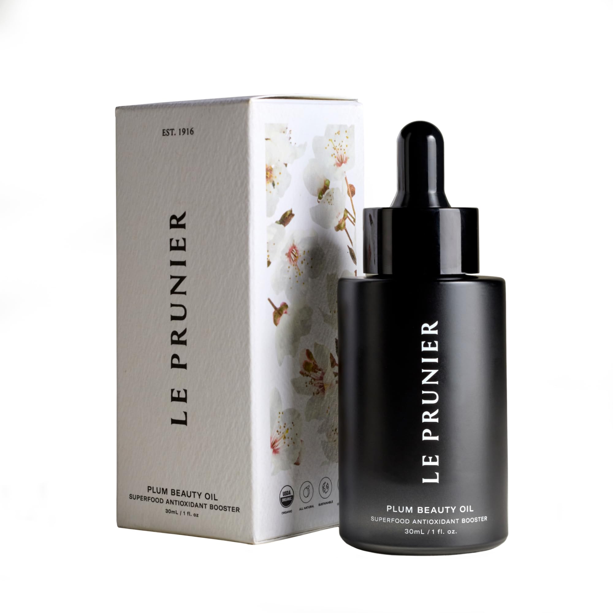 Le Prunier Plum Beauty Oil texture is light and non greasy on skin