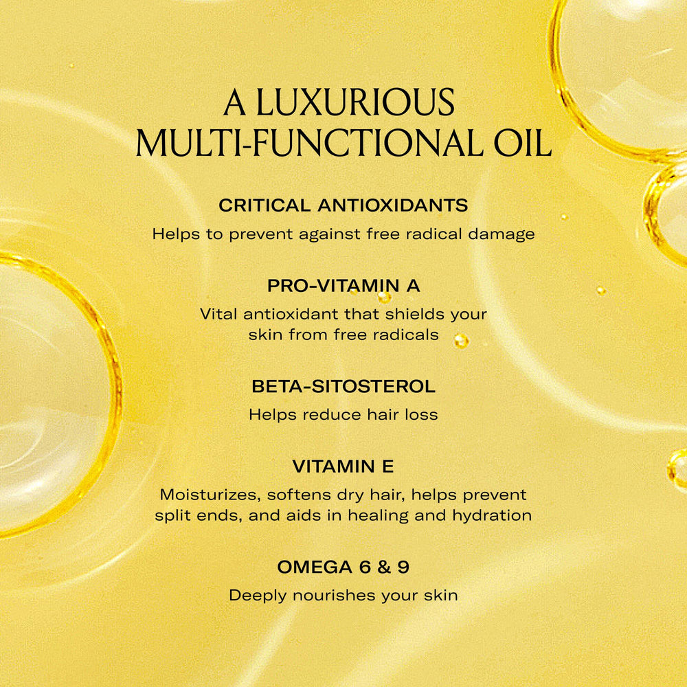 Le Prunier Plum Beauty Oil hair ends protection after shower adds shine