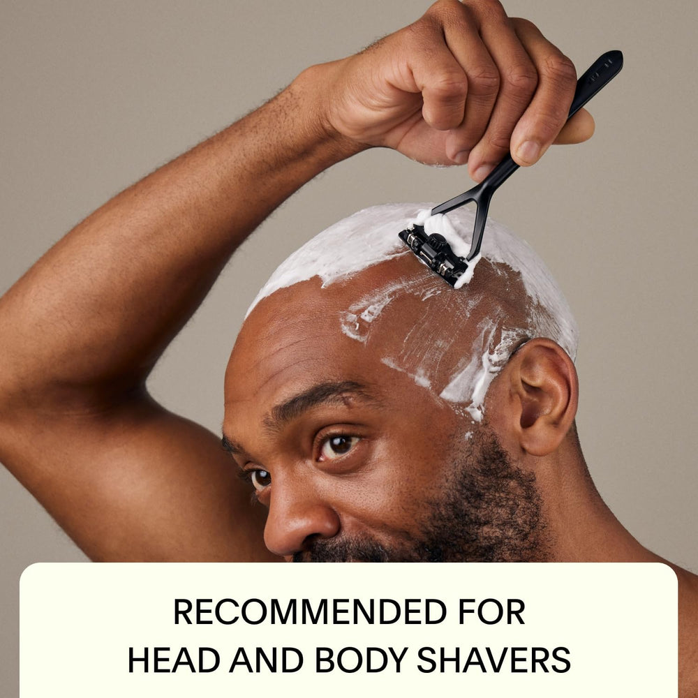 Leaf Shave blade-loading notches illustrate precise blade alignment for stability.