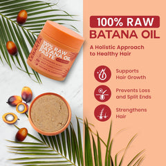 Lebanta Batana Oil application scene for scalp nourishment and frizz control