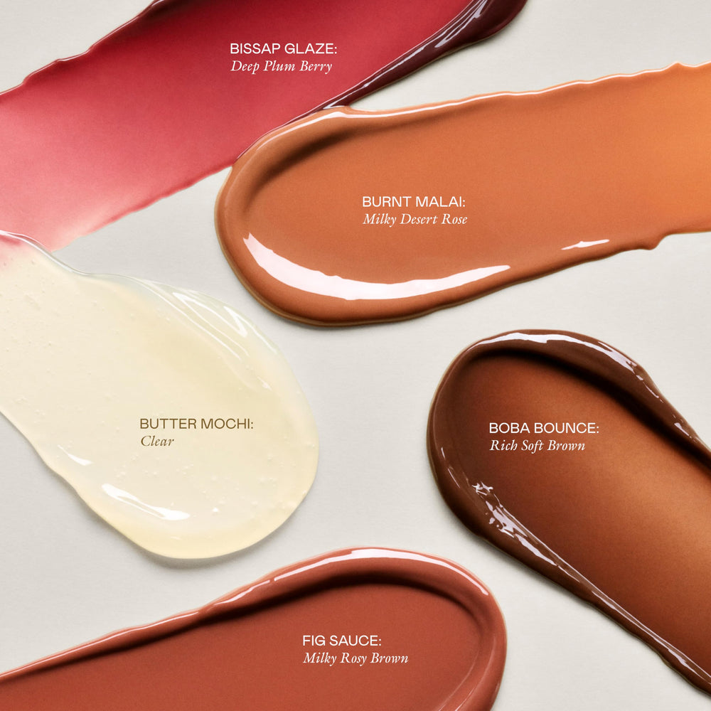 EADEM Le Chouchou Bisous Butter Mochi features soft mocha tint with lasting moisture.