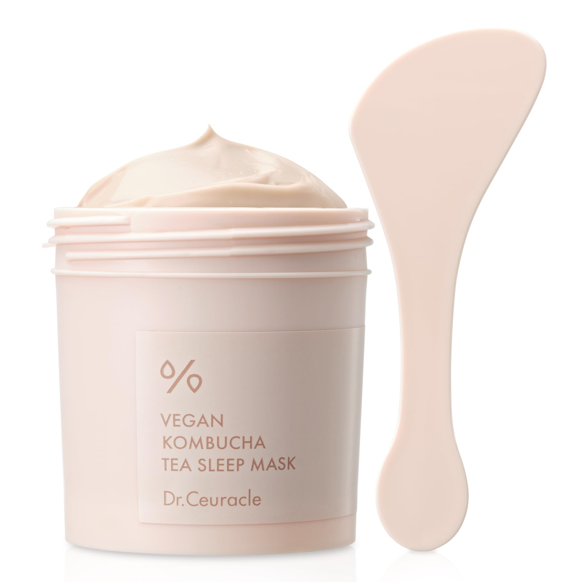 LeeGeeHaam Dr.Ceuracle kombucha overnight mask closeup showing hydrating formula for refreshed skin