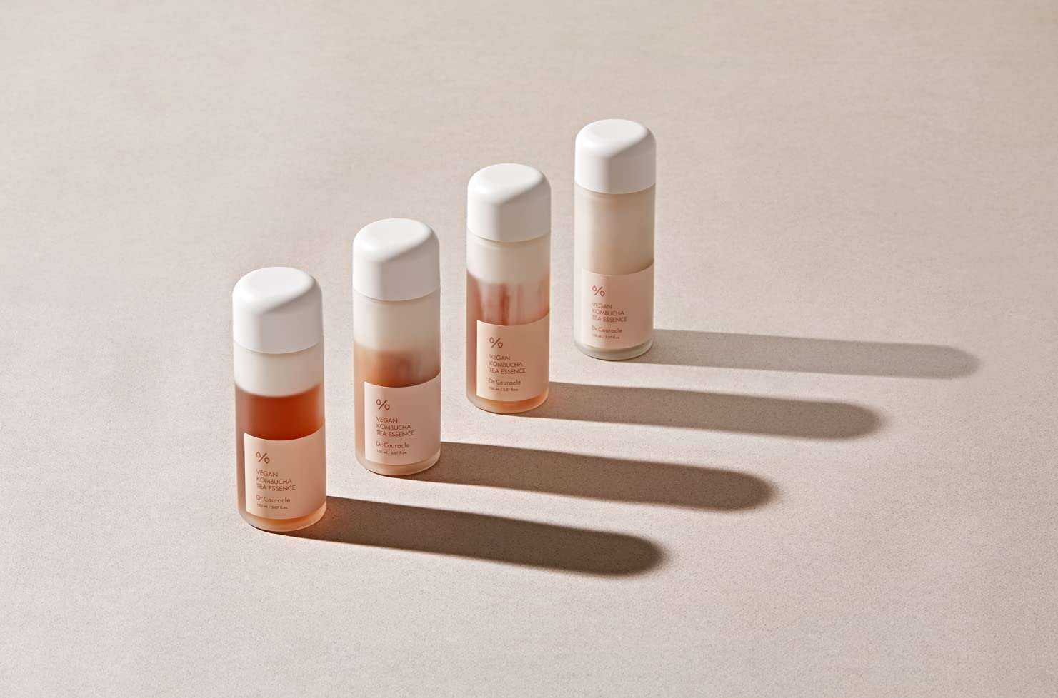 Leegeehaam Dr.Ceuracle essence bottle close-up highlighting hydrating texture for quick absorption.