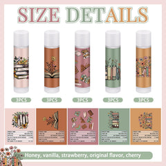 Leelosp Bookish Lip Balm original-tube delivers gentle, creamy moisture for on-the-go readers
