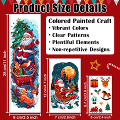 Leesgel small tattoo sheets offer 26 designs for mix-and-match holiday flair.