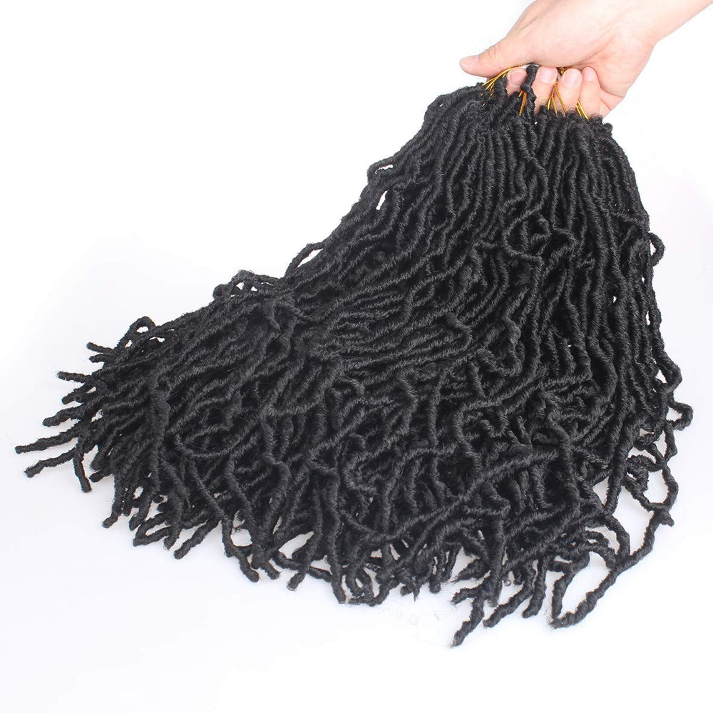 Leeven full-head styling ready image implies minimal effort for looks.
