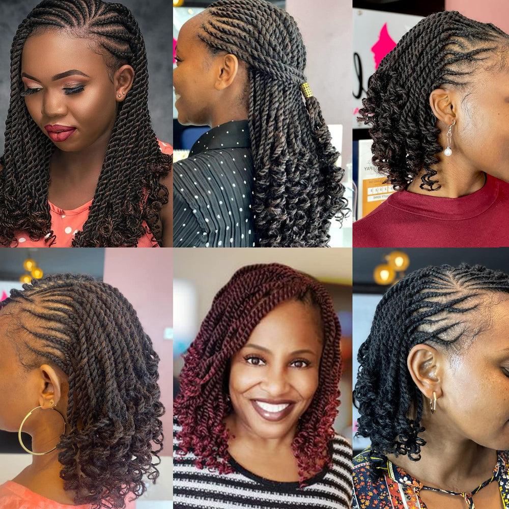 Leeven Havana twist style hair with soft texture ideal for daily styling