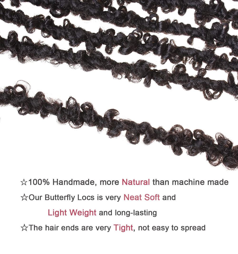 Leeven lightweight soft locs close-up comfortable all-day wear.