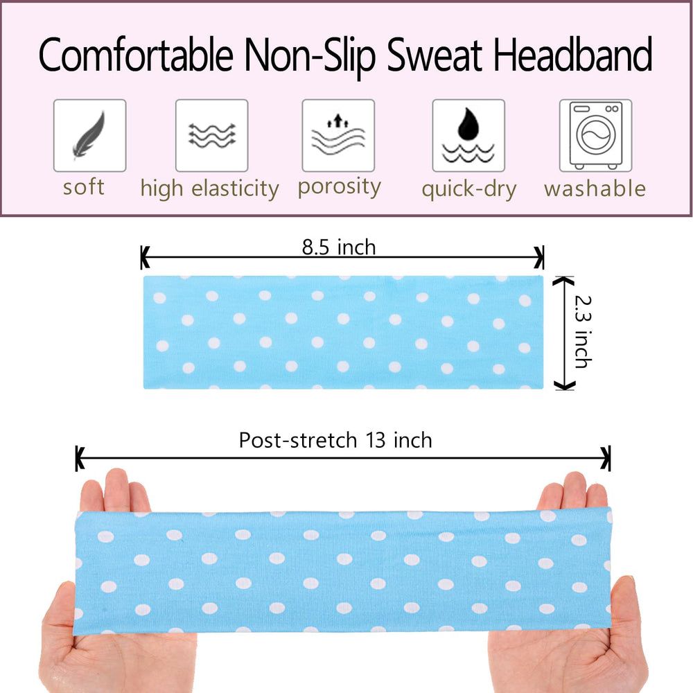 Leeven non-slip headband in use demonstrates secure fit during workouts.