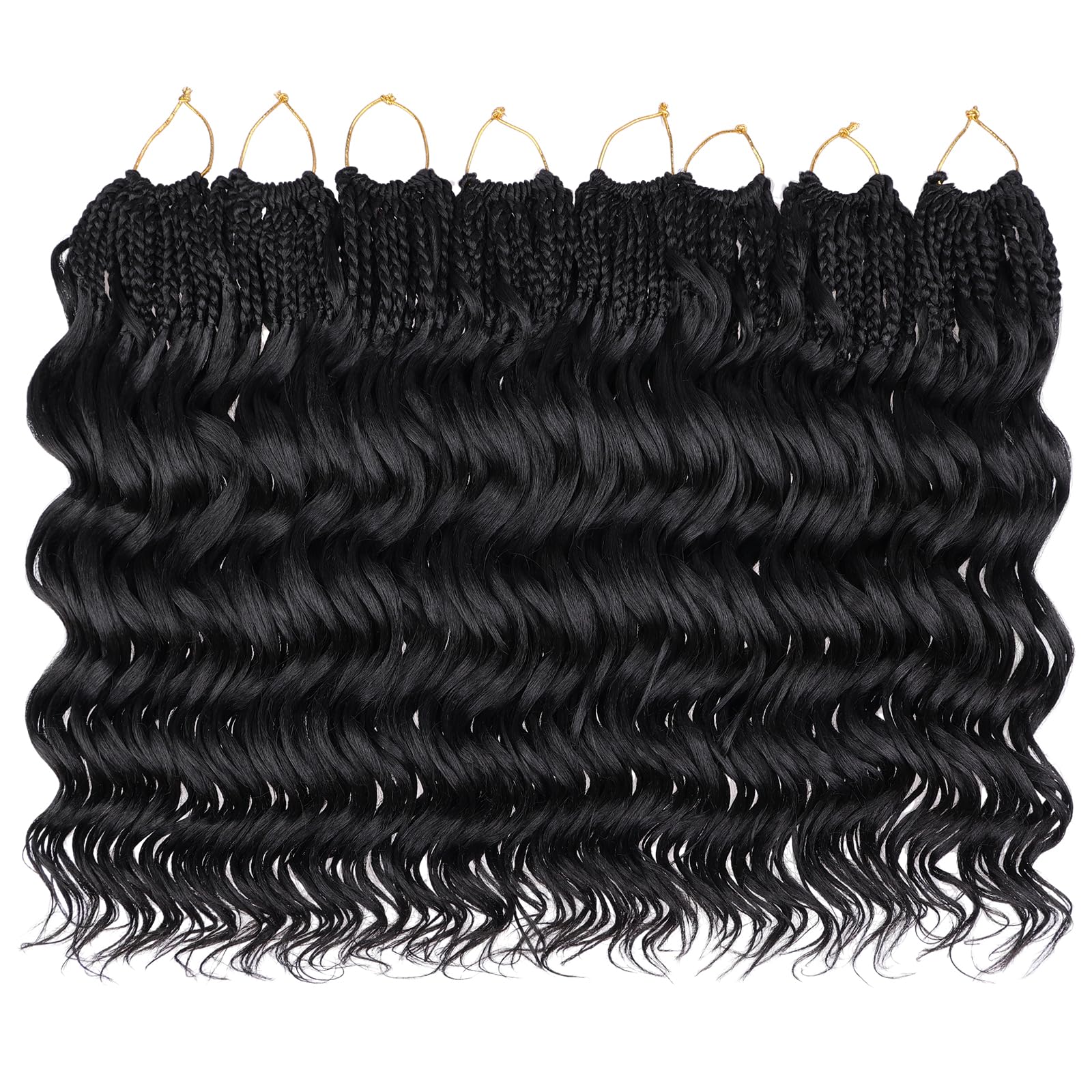 Leeven ocean wave braids color variants help match outfits effortlessly