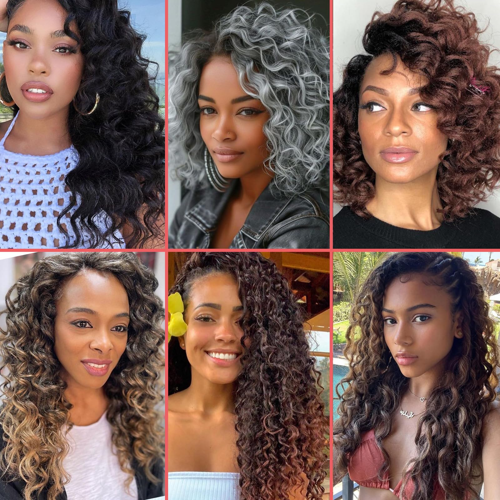 Leeven pre-twisted ocean wave braids simplify styling and speed up transformation