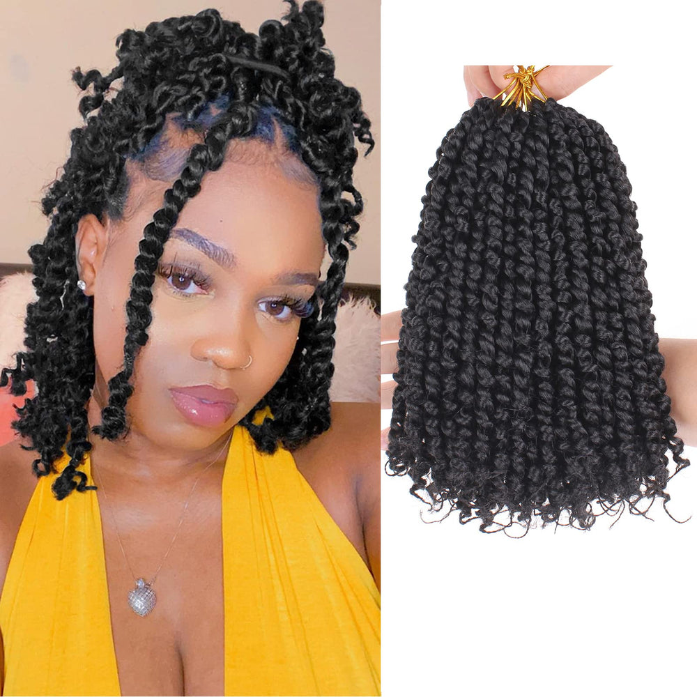 Leeven Passion Twist 10inch 1B – natural look, lightweight protective style.
