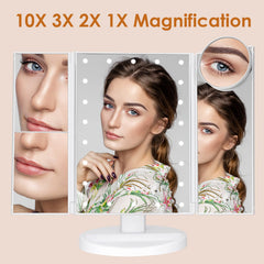 LeeWent 10x detachable magnifier for close-up eyeliner and lash work