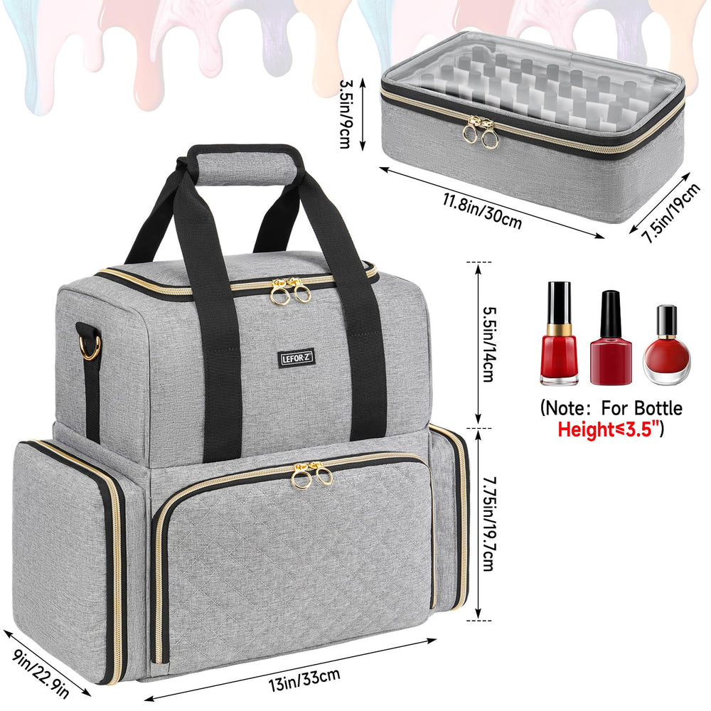 LEFOR·Z organizer features removable bags for quick tool packing.