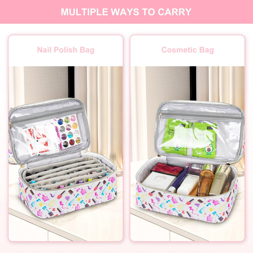 LEFOR·Z nail-polish-print-pattern adds style and organization to your kit
