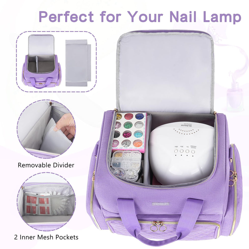 LEFOR·Z removable bags demonstrating flexible storage for on-the-go sets.