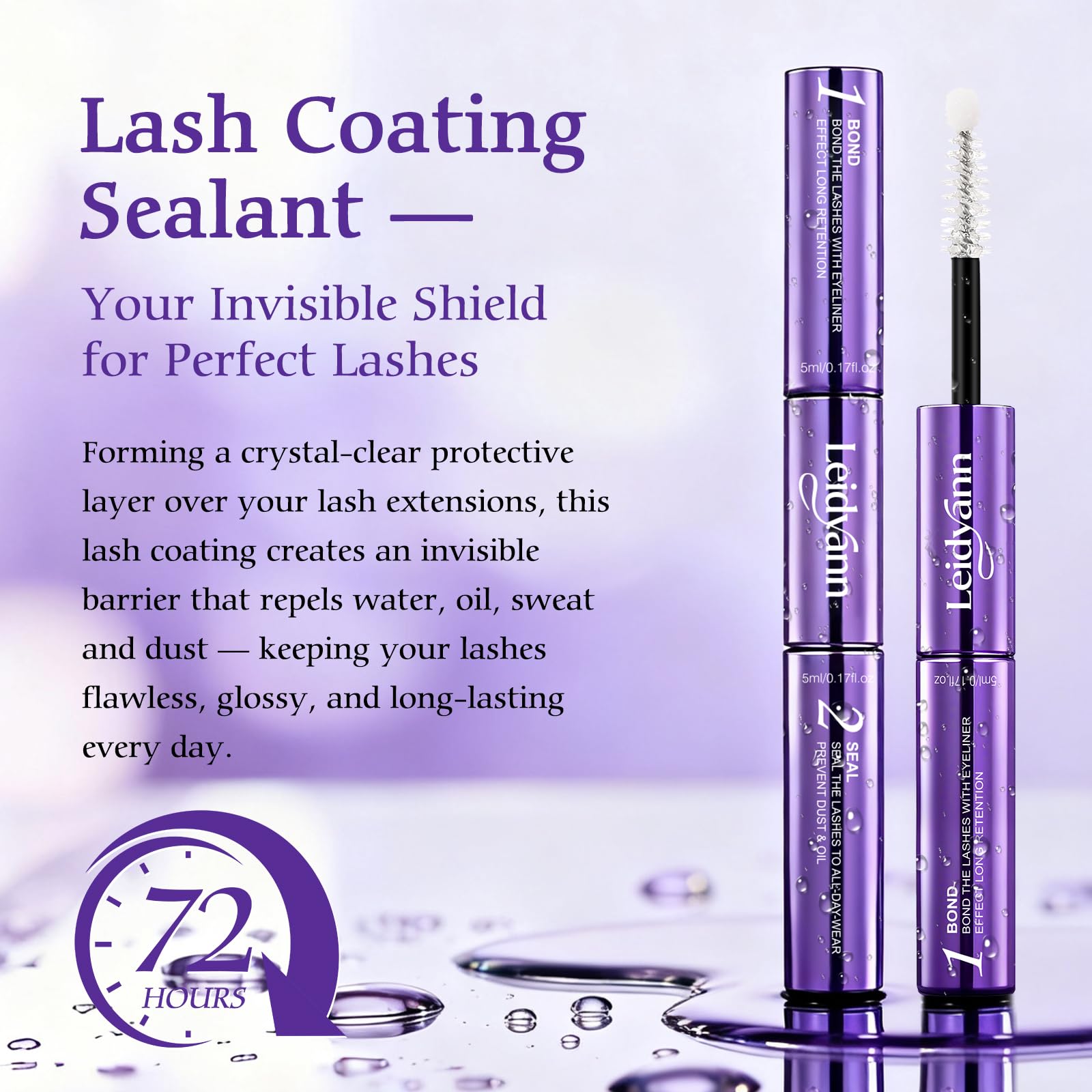 Leidyann Easy removal with lash remover preserves lashes