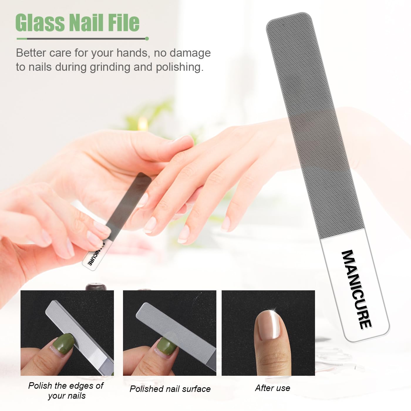 Leipple manicure set travel-friendly compact design for on-the-go