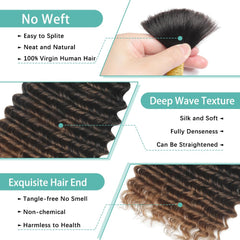 LEISWISS ombre gradient 1B to 30# creates natural color shift.