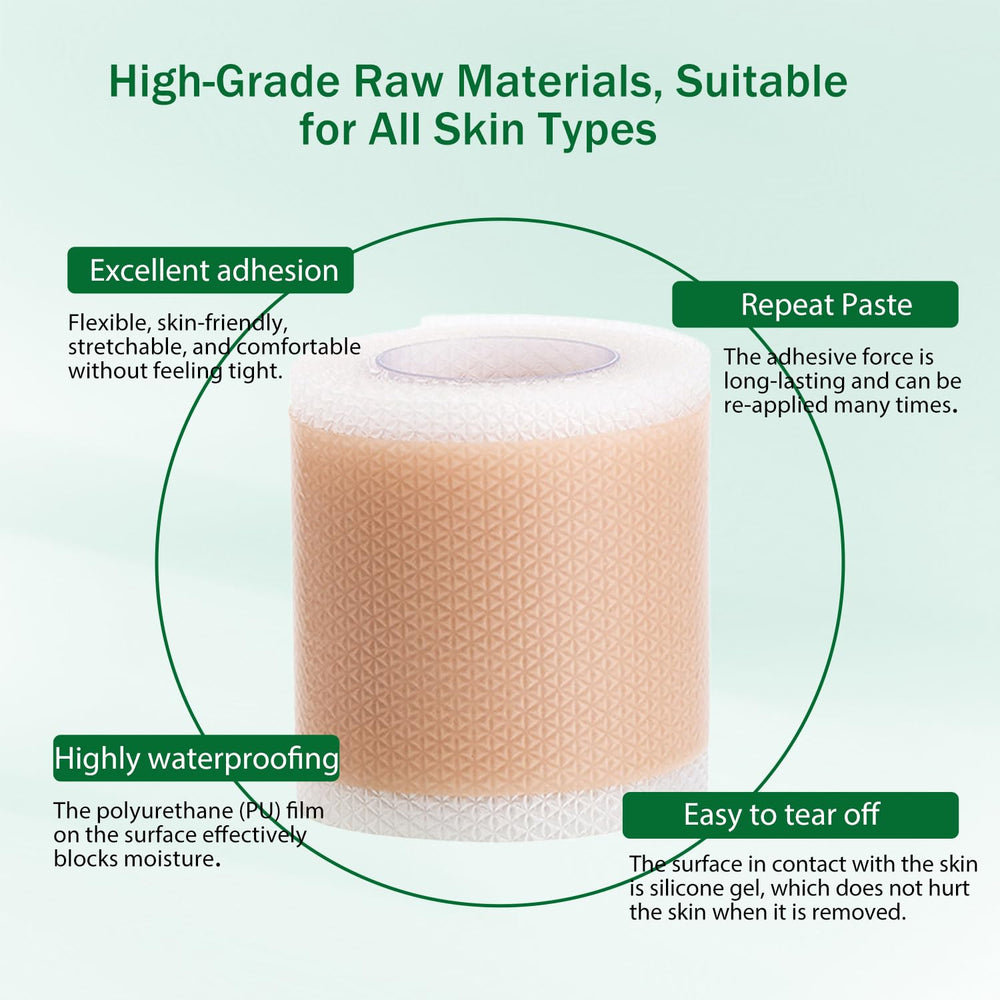 Lejuv silicone patches moisture-locking helps retain hydration while you rest for smoother texture.