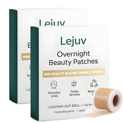 Lejuv Silicone Patches nighttime-rejuvenation-roll gently locks in moisture for a smoother morning complexion.