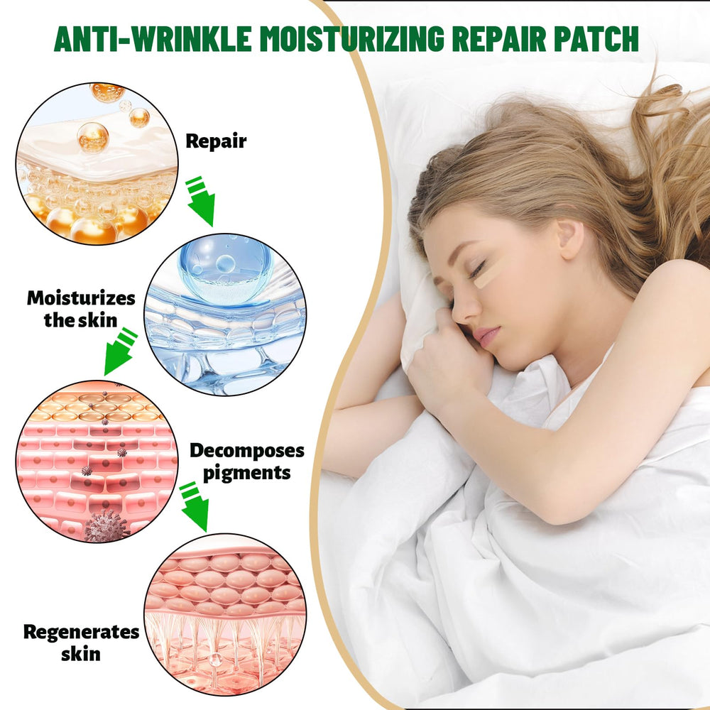 Lejuv silicone patches sensitive-skin-friendly gentle on delicate skin for nightly wear.