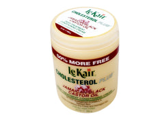 LeKair Cholesterol Plus bottle pour demonstrates quick conditioning option