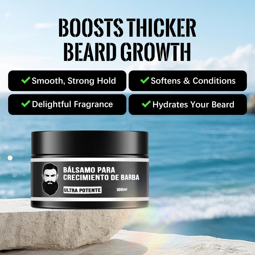 LELLURE Apolo beard balm texture closeup rich nourishing ingredients