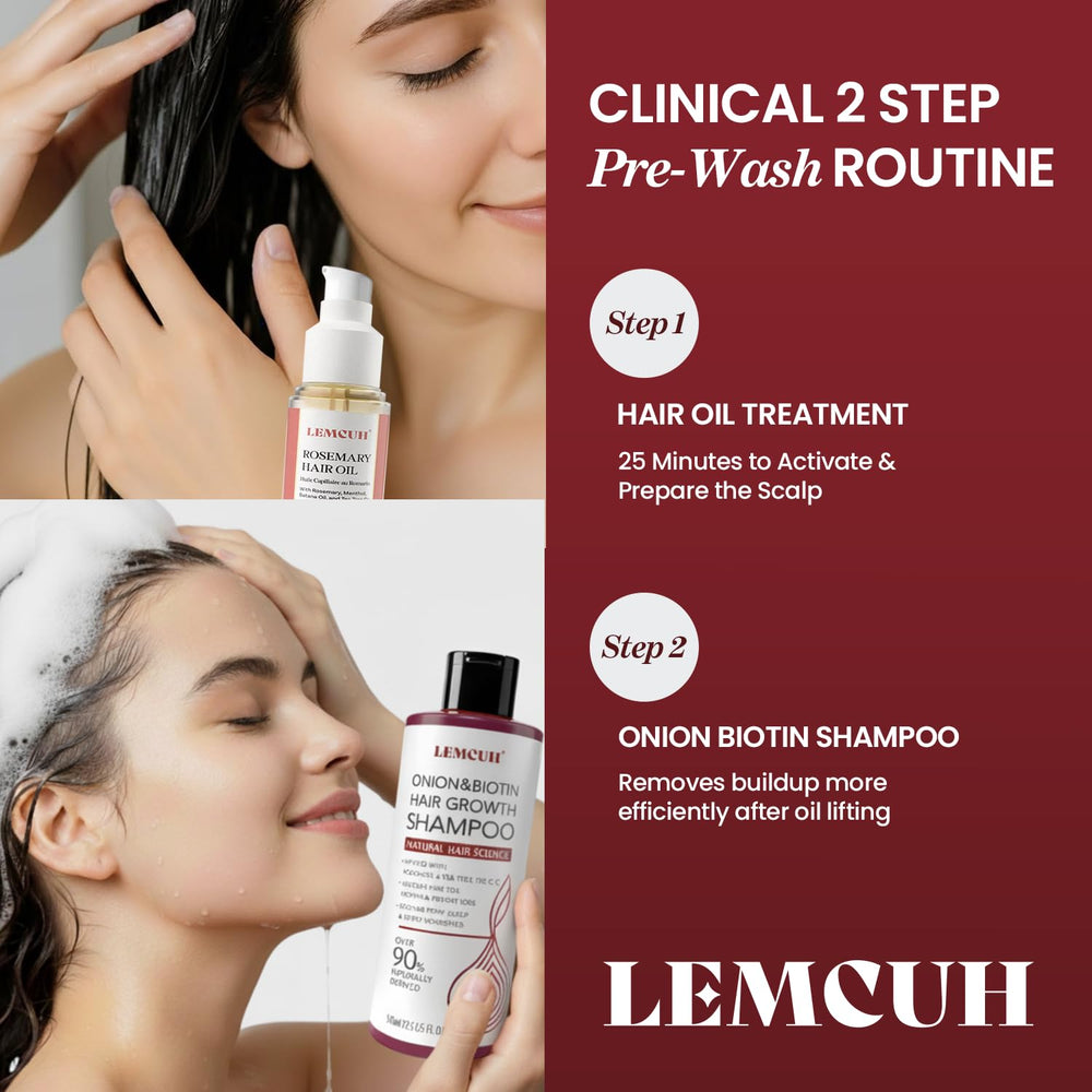 Lemcuh foam lather closeup demonstrates gentle cleansing for all hair types