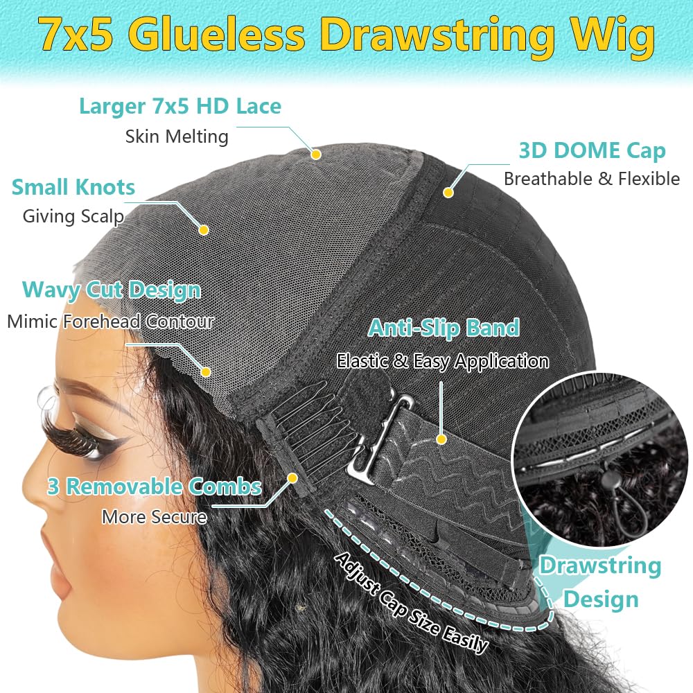Lemiva drawstring adjustment demonstrates fast, secure fit in seconds.