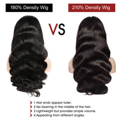 Lemoda 15A Brazilian virgin hair wig with soft, untreated texture