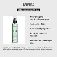Lendan hair end damage application highlights targeted rejuvenation.