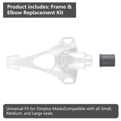 Lenura 360-degree rotating elbow showcases reduced tube drag and smoother movement during sleep