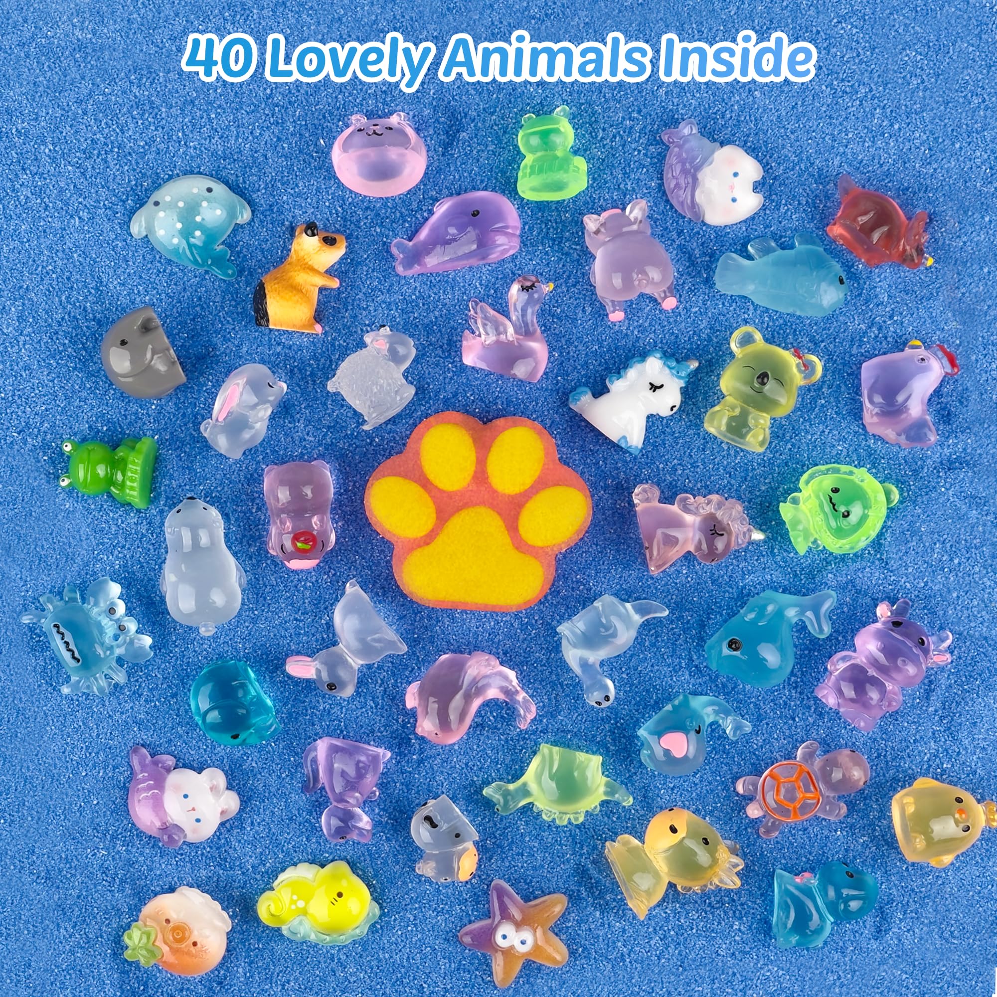 leoce colorful-water-fizz shows bright colors during kids' bath