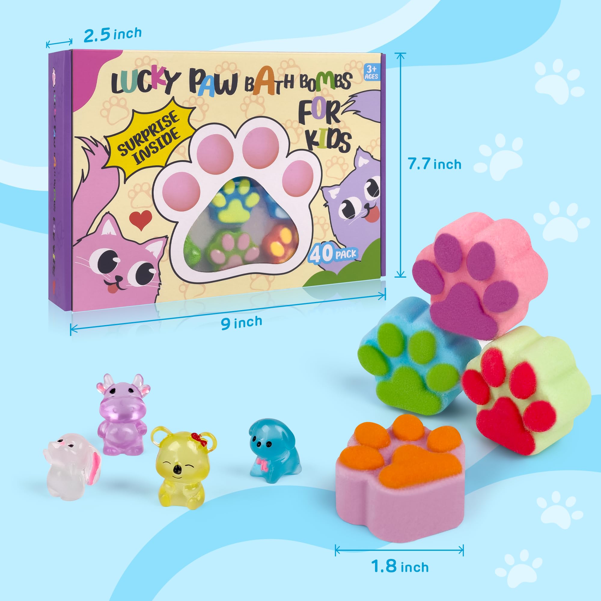 leoce bath-bomb-toy-inside reveals surprise toy after fizz